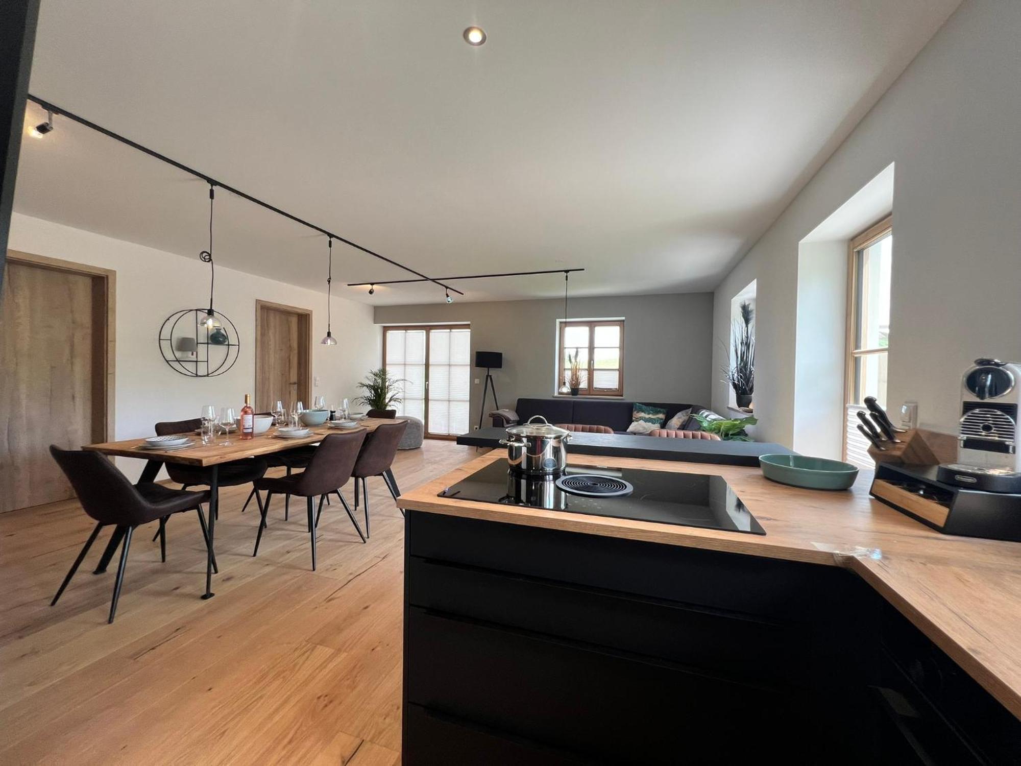 Stay Nice Apartments Dorfen Naehe Muenchen Jacuzzi Grillkota 75 Zoll Tv Bagian luar foto